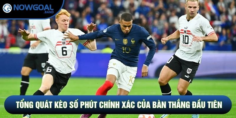 Tổng quát về kèo số phút chính xác của bàn thắng đầu tiên Tổng quát về kèo số phút chính xác của bàn thắng đầu tiên